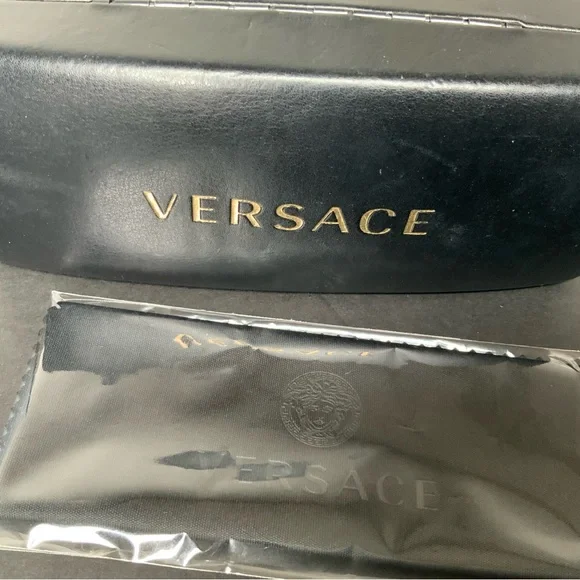 Versace Gold Aviator Sunglasses - Picture 8 of 10